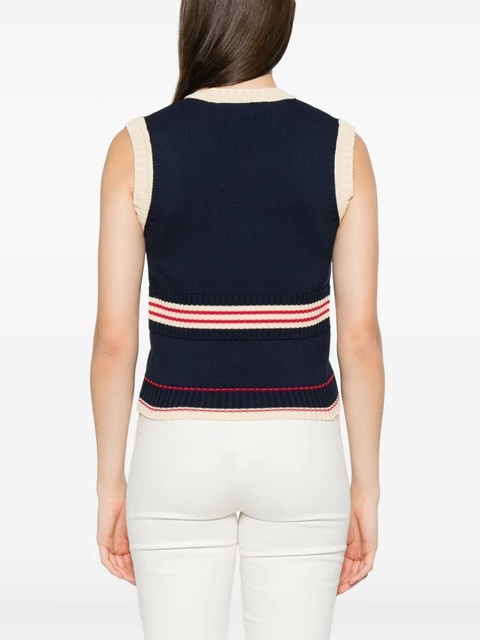 Valentino Garavani Chez vest - Blue - zdjęcie produktu nr 2