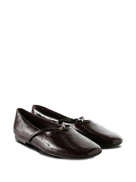 Tory Burch leather ballet flats - Brown - zdjęcie produktu nr 2