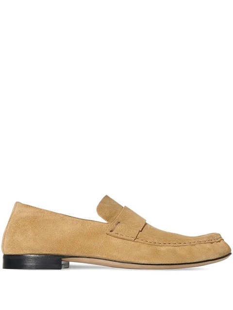 The Row suede loafers - Yellow - zdjęcie produktu nr 1