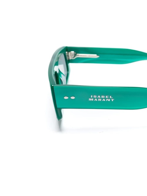 ISABEL MARANT flat-top sunglasses - Green - zdjęcie produktu nr 2