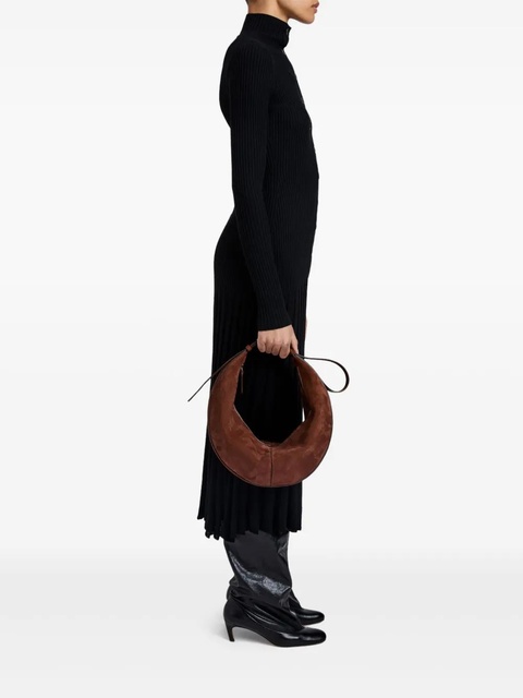 Proenza Schouler Slide suede shoulder bag - Brown - zdjęcie produktu nr 1