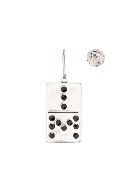 ISABEL MARANT domino embellished earrings - Silver - zdjęcie produktu nr 1