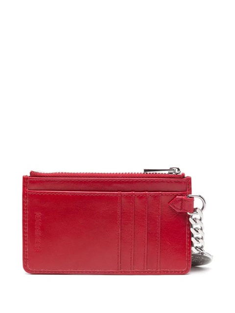 Zadig&Voltaire Sunny leather card holder - Red - zdjęcie produktu nr 1