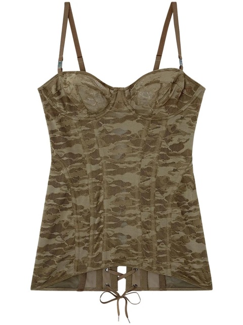 Diesel x Savage x Fenty camo corset - Brown - zdjęcie produktu nr 1
