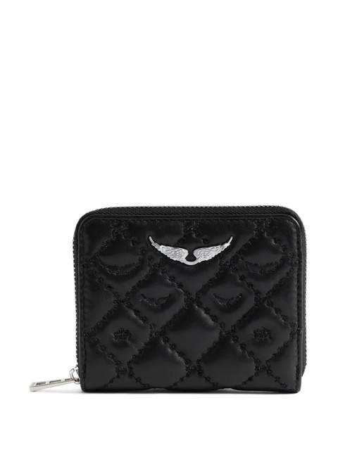 Zadig&Voltaire quilted zip-around wallet - Black - zdjęcie produktu nr 1
