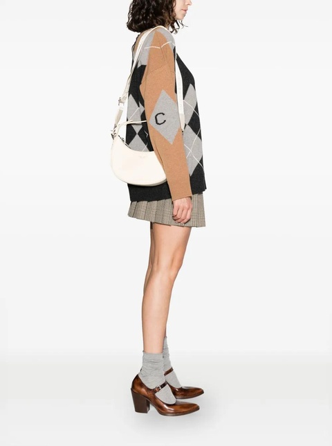 Zadig&Voltaire wings-plaque leather shoulder bag - Neutrals - zdjęcie produktu nr 2