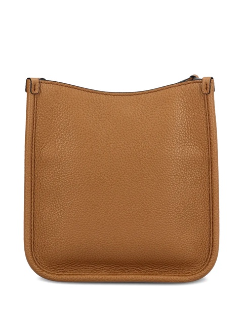 Prada logo-plaque leather cross body bag - Brown - zdjęcie produktu nr 2