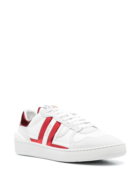 Lanvin Clay leather sneakers - White - zdjęcie produktu nr 1