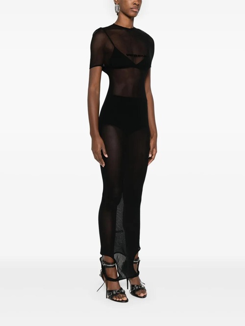 Jean Paul Gaultier x Shayne Oliver mesh maxi dress - Black - zdjęcie produktu nr 1