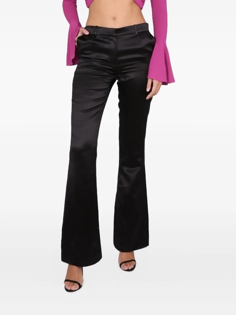 Magda Butrym satin trousers - Black - zdjęcie produktu nr 1