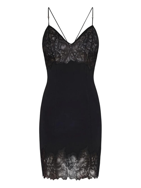 AMIRI Marble lace mini dress - Black - zdjęcie produktu nr 1