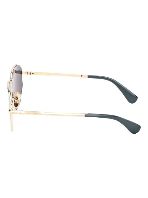 Max Mara Eyewear geometric-frame sunglasses - Gold - zdjęcie produktu nr 1