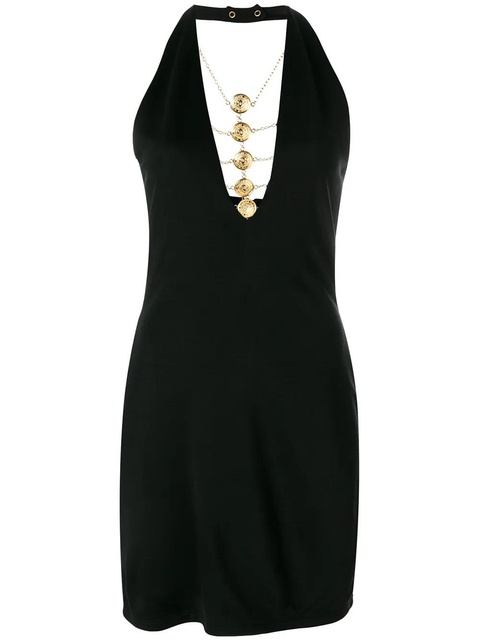 Balmain medallion chain dress - Black - zdjęcie produktu nr 1