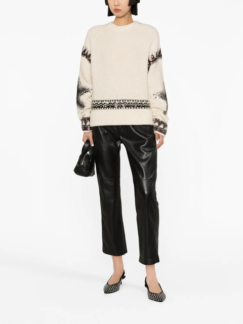 Zadig&Voltaire sequin-embellished cashmere jumper - Neutrals - zdjęcie produktu nr 2