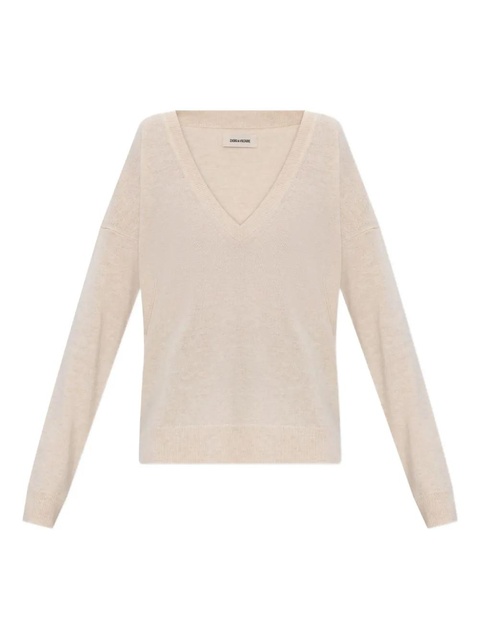 Zadig&Voltaire v-neck sweater - Neutrals - zdjęcie produktu nr 1