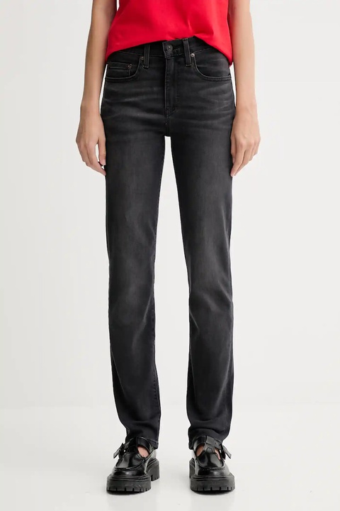 Levi's jeansy 724 HIGH RISE STRAIGHT damskie high waist 18883.0391 - zdjęcie produktu nr 1