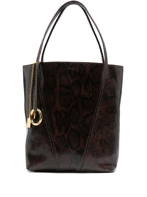 Chloé Spin tote bag - Brown - zdjęcie produktu nr 1