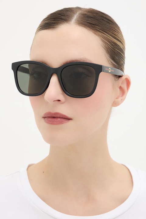 Gucci okulary przeciwsłoneczne damskie kolor czarny GG1984SK - zdjęcie produktu nr 1