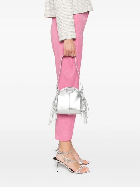 Maje Miss M metallic micro bag - Silver - zdjęcie produktu nr 2