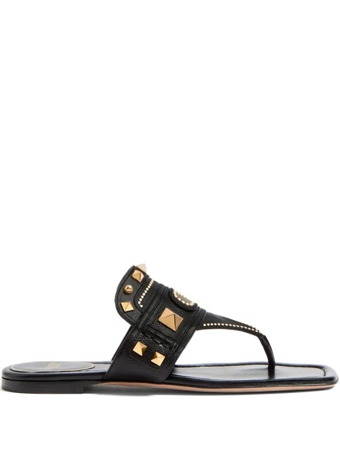 Valentino Garavani Plaster Caster thong sandals - Black - zdjęcie produktu nr 1