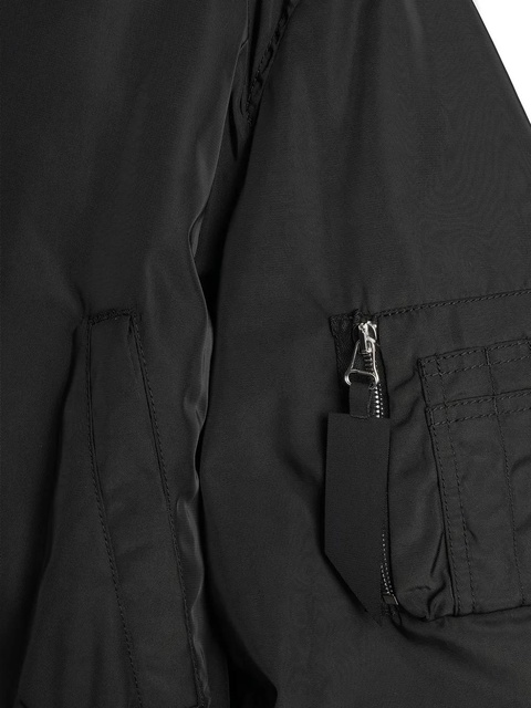 The Attico zip pocket bomber jacket - Black - zdjęcie produktu nr 1