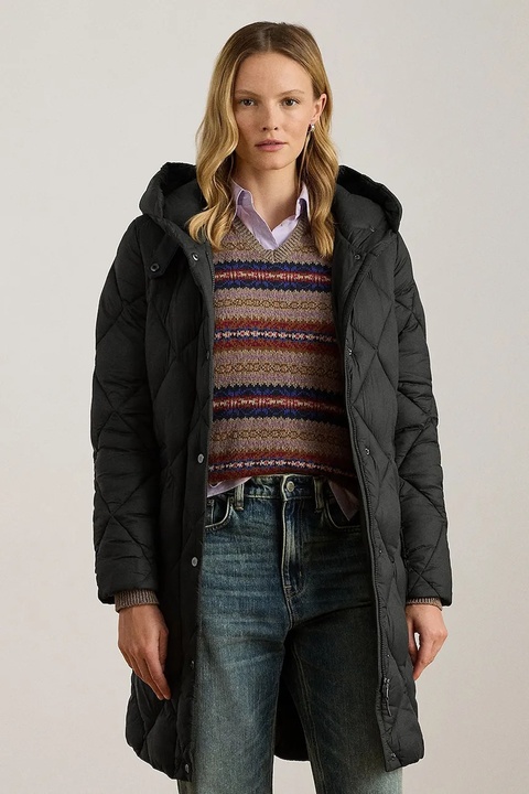 Lauren Ralph Lauren kurtka kolor czarny przejściowa 297P04087 - zdjęcie produktu nr 2