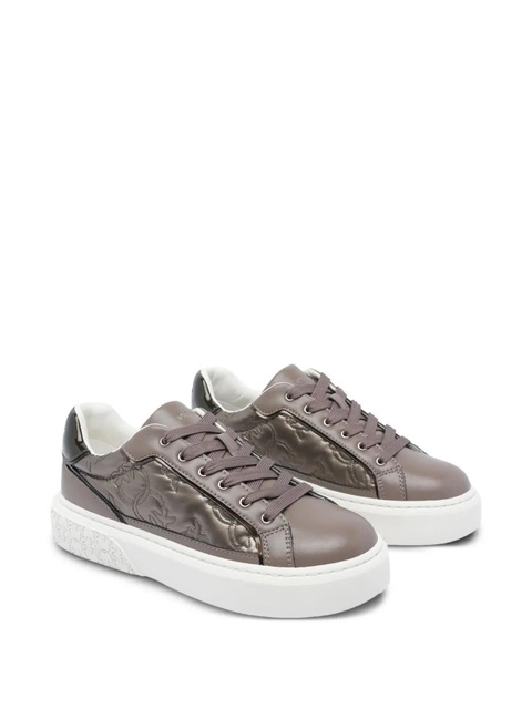 PINKO quilted platform sneakers - Grey - zdjęcie produktu nr 2