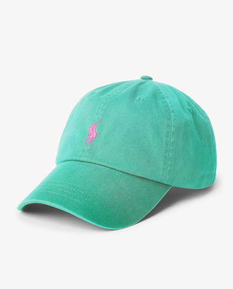 RALPH LAUREN - Zielona czapka z daszkiem Chino - zdjęcie produktu nr 1