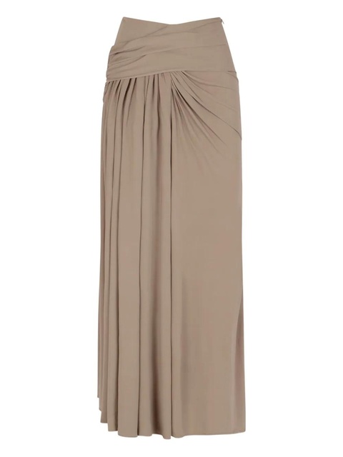 Christopher Esber Aiba draped maxi skirt - Neutrals - zdjęcie produktu nr 1