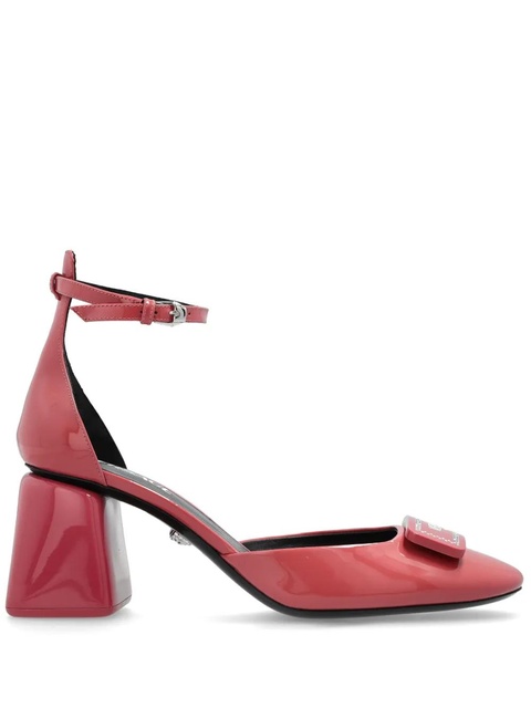 Versace 70mm leather pumps - Pink - zdjęcie produktu nr 1