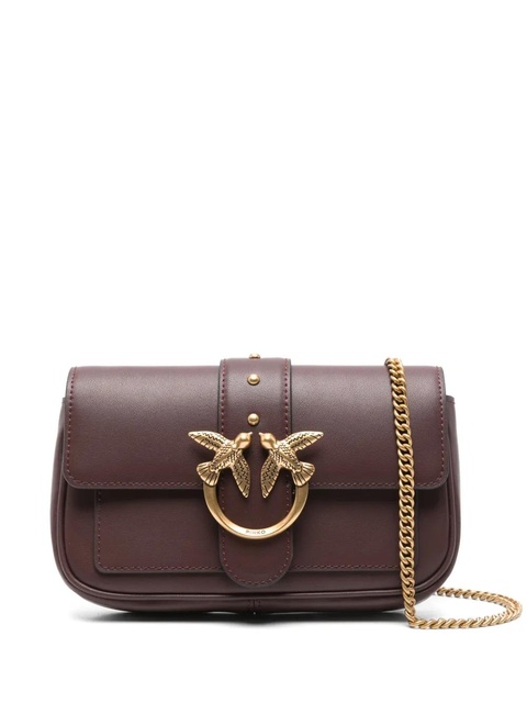 PINKO Love Bag One Simply pocket crossbody bag - Brown - zdjęcie produktu nr 1