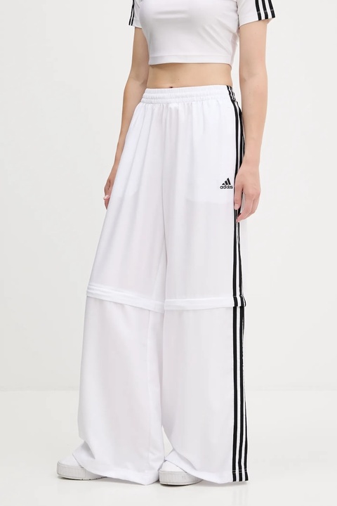 adidas Originals spodnie dresowe Oversized Trackpants damskie kolor biały z aplikacją KE7571 - zdjęcie produktu nr 1