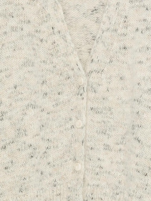 Alysi speckled wool cardigan - Neutrals - zdjęcie produktu nr 2