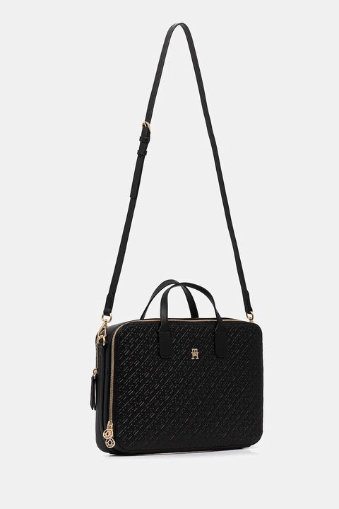 Tommy Hilfiger torba kolor czarny AW0AW18003 - zdjęcie produktu nr 2