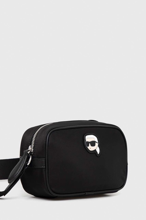 Karl Lagerfeld torebka kolor czarny - zdjęcie produktu nr 1