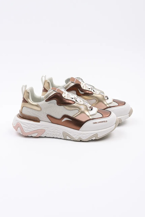 Karl Lagerfeld sneakersy BLAZE kolor złoty KL62423M - zdjęcie produktu nr 1