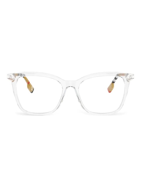 Burberry Eyewear transparent square glasses - White - zdjęcie produktu nr 1