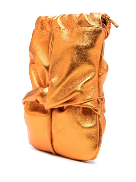Hereu Ronet metallic bucket bag - Orange - zdjęcie produktu nr 2