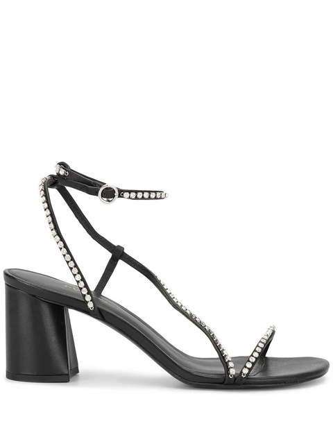 3.1 Phillip Lim Drum crystal-embellished sandals - Black - zdjęcie produktu nr 1
