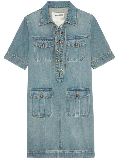 Zadig&Voltaire denim mini dress - Blue - zdjęcie produktu nr 1
