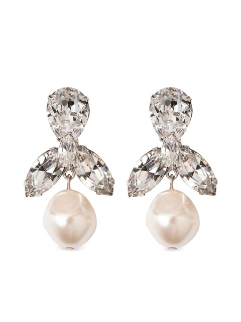 Jennifer Behr Aren earrings - White - zdjęcie produktu nr 1