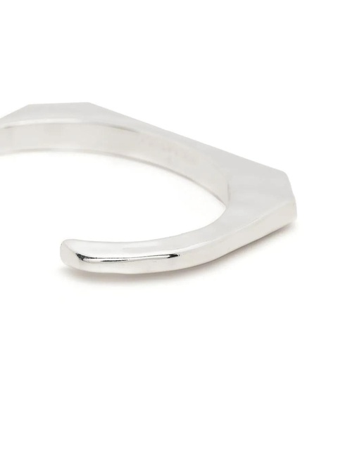 Zadig&Voltaire geometric-cut cuff bangle - Silver - zdjęcie produktu nr 2
