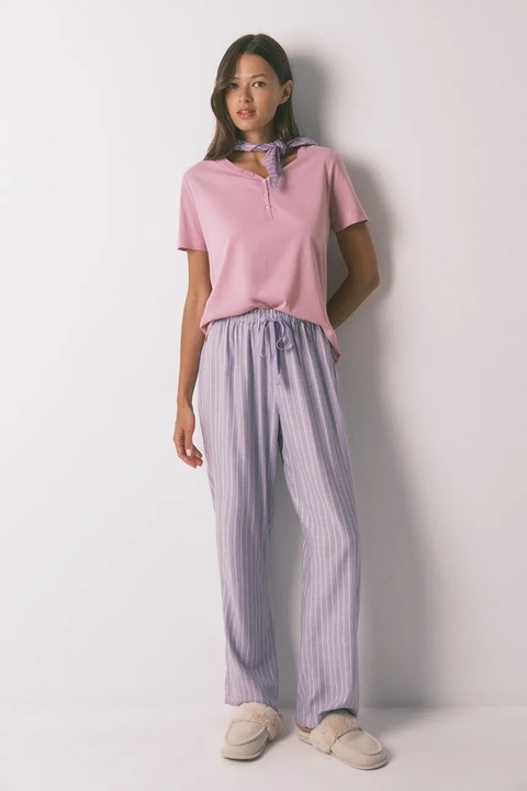 women'secret spodnie piżamowe damska kolor fioletowy 3702251 - zdjęcie produktu nr 2