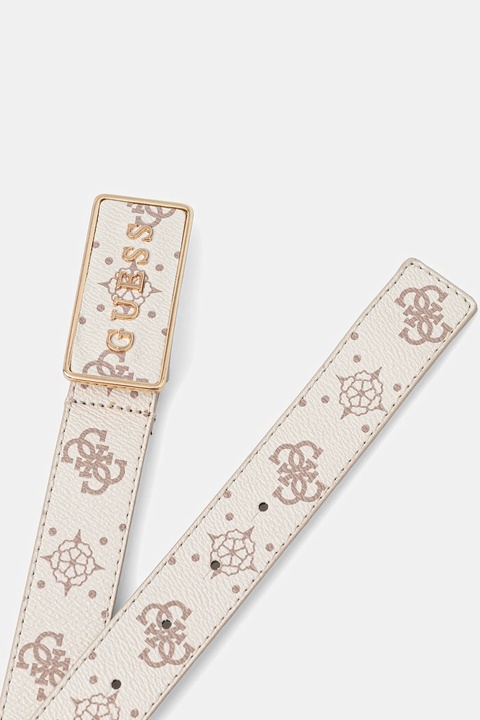 Guess pasek SILIA damski kolor beżowy BW9307 P5430 - zdjęcie produktu nr 2