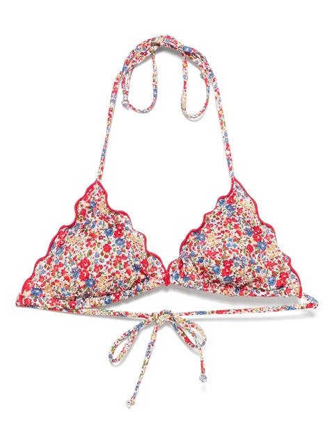 MC2 Saint Barth x Liberty London Saggitarius bikini top - Red - zdjęcie produktu nr 1