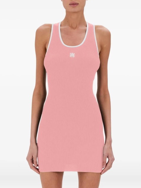 AMIRI MA ribbed mini dress - Pink - zdjęcie produktu nr 1