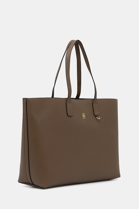 Tommy Hilfiger torebka kolor beżowy AW0AW18173 - zdjęcie produktu nr 2