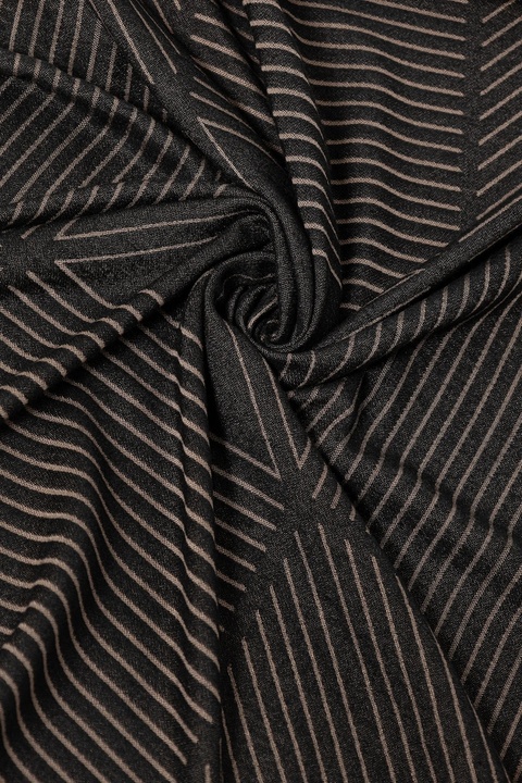 Calvin Klein chusta damska kolor czarny wzorzysta LV04F8073G - zdjęcie produktu nr 2