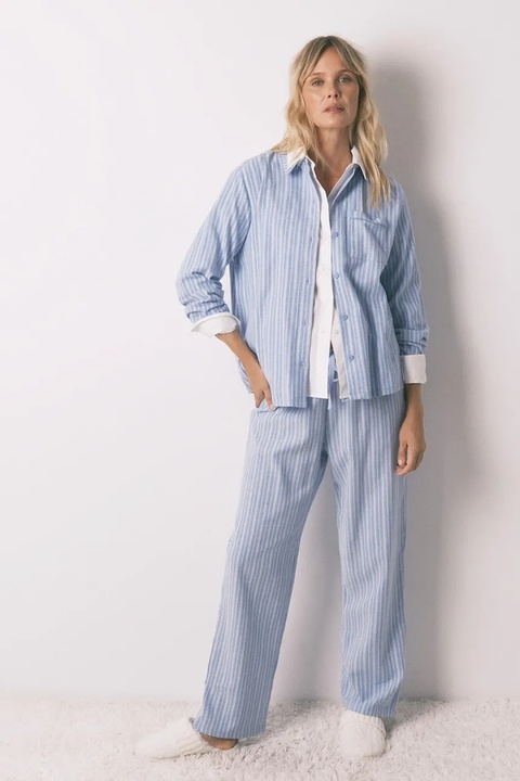 women'secret piżama bawełniana damska kolor beżowy bawełniana 3592477 - zdjęcie produktu nr 1