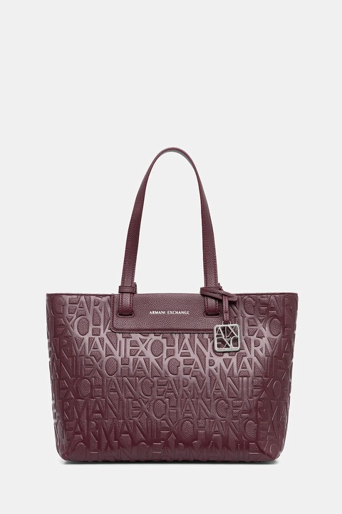 Armani Exchange torebka kolor bordowy XW001481 AF15774 - zdjęcie produktu nr 1